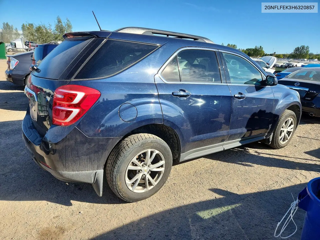 2017 CHEVROLET EQUINOX VIN 2GNFLFEK3H6320857 — фото 3