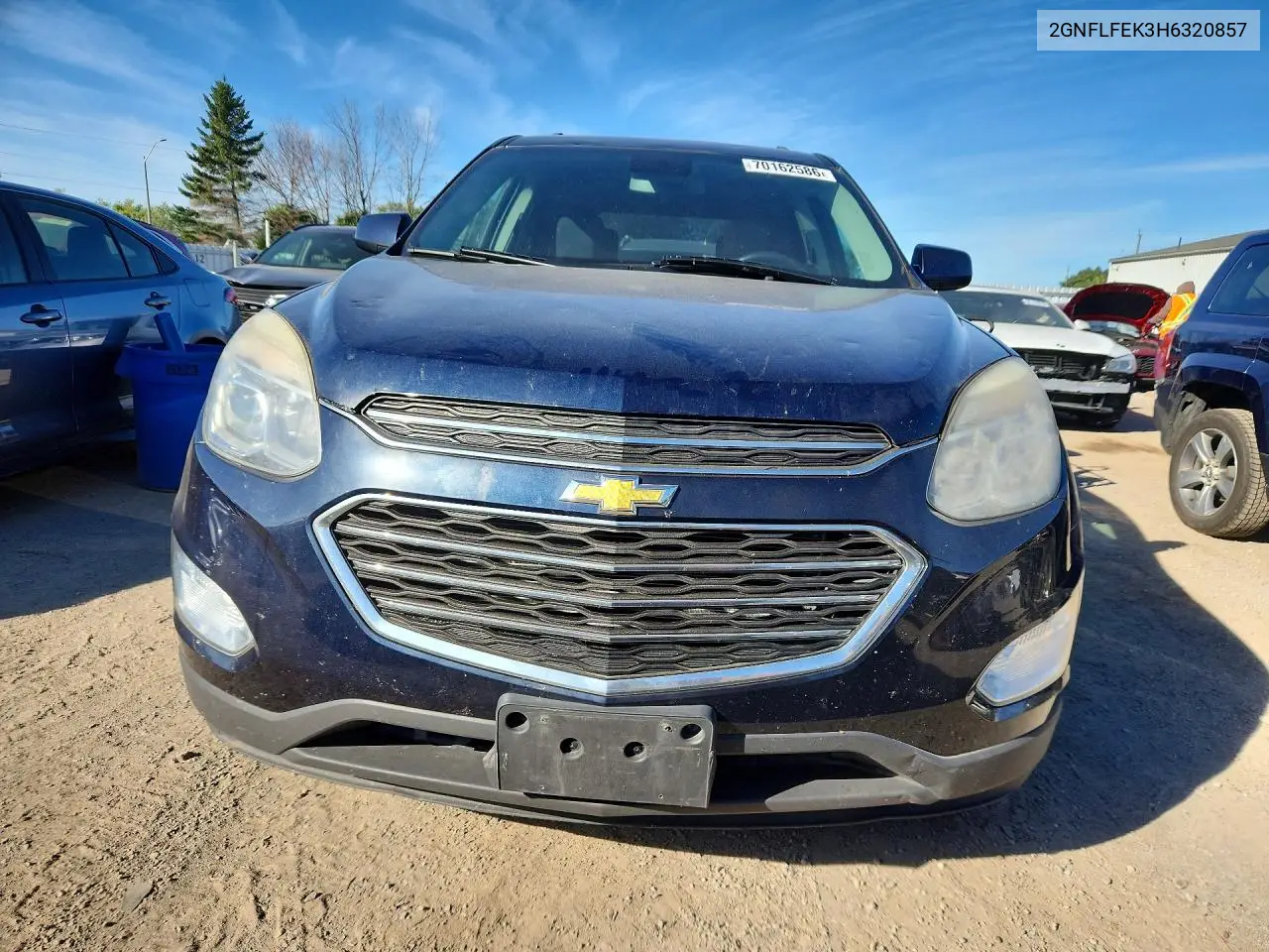 2017 CHEVROLET EQUINOX VIN 2GNFLFEK3H6320857 — фото 5