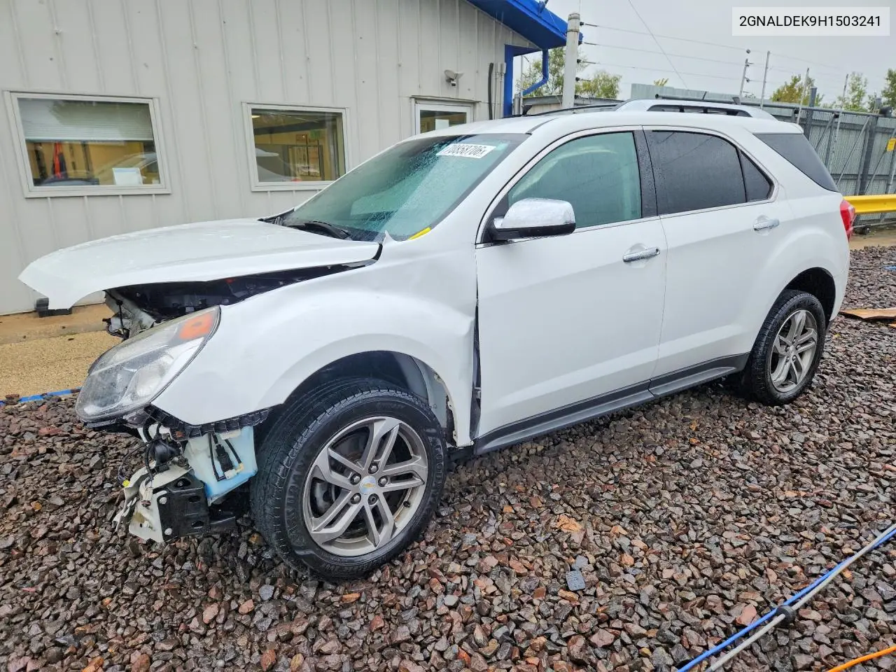 CHEVROLET EQUINOX 2017, VIN 2GNALDEK9H1503241