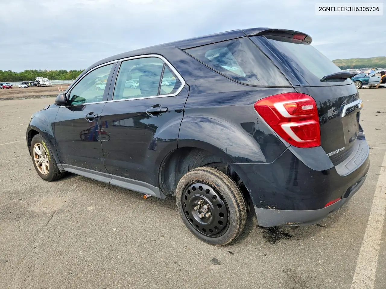 2017 CHEVROLET EQUINOX VIN 2GNFLEEK3H6305706 — фото 2