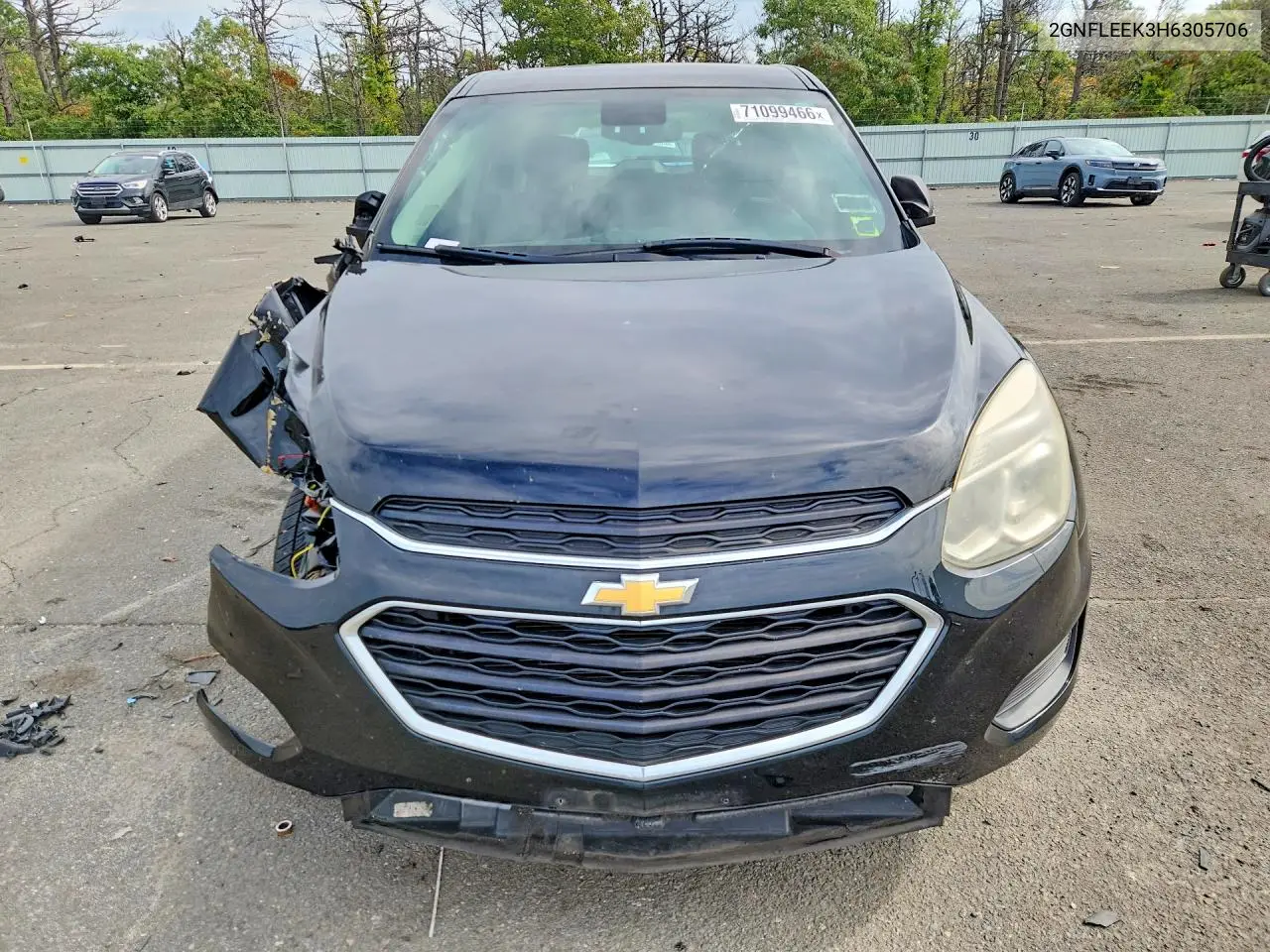 2017 CHEVROLET EQUINOX VIN 2GNFLEEK3H6305706 — фото 5