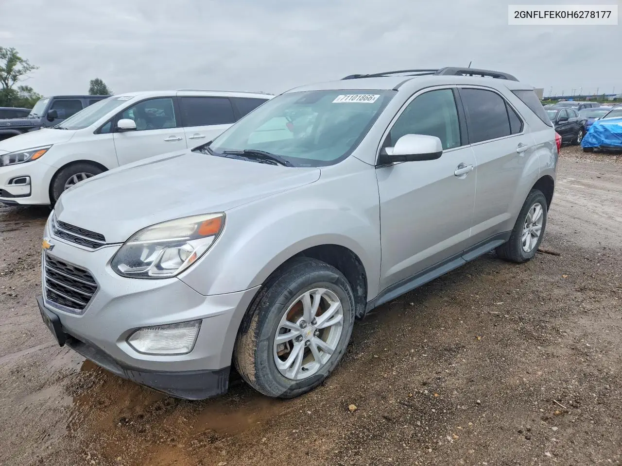 CHEVROLET EQUINOX 2017, VIN 2GNFLFEK0H6278177