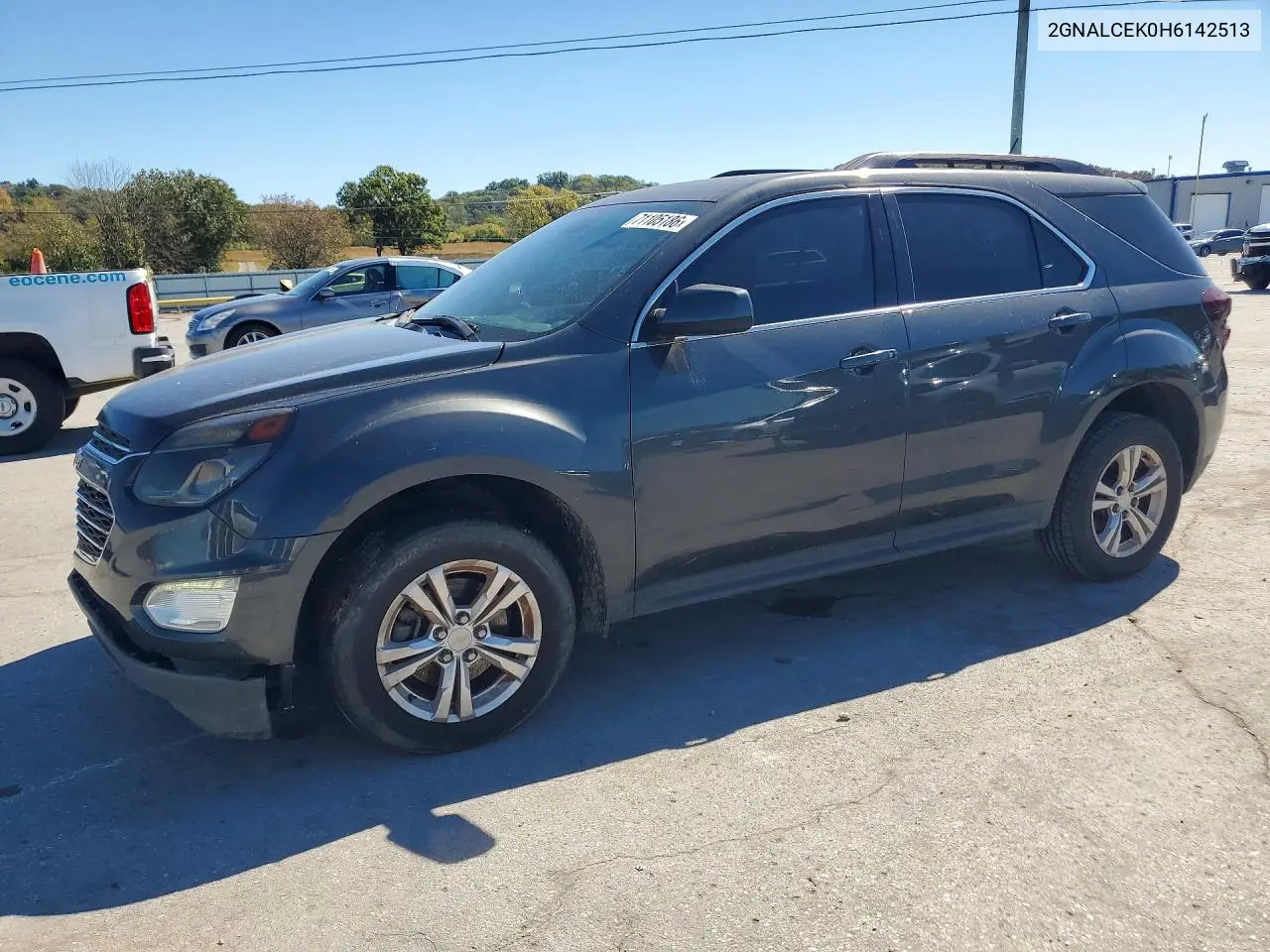 CHEVROLET EQUINOX 2017, VIN 2GNALCEK0H6142513