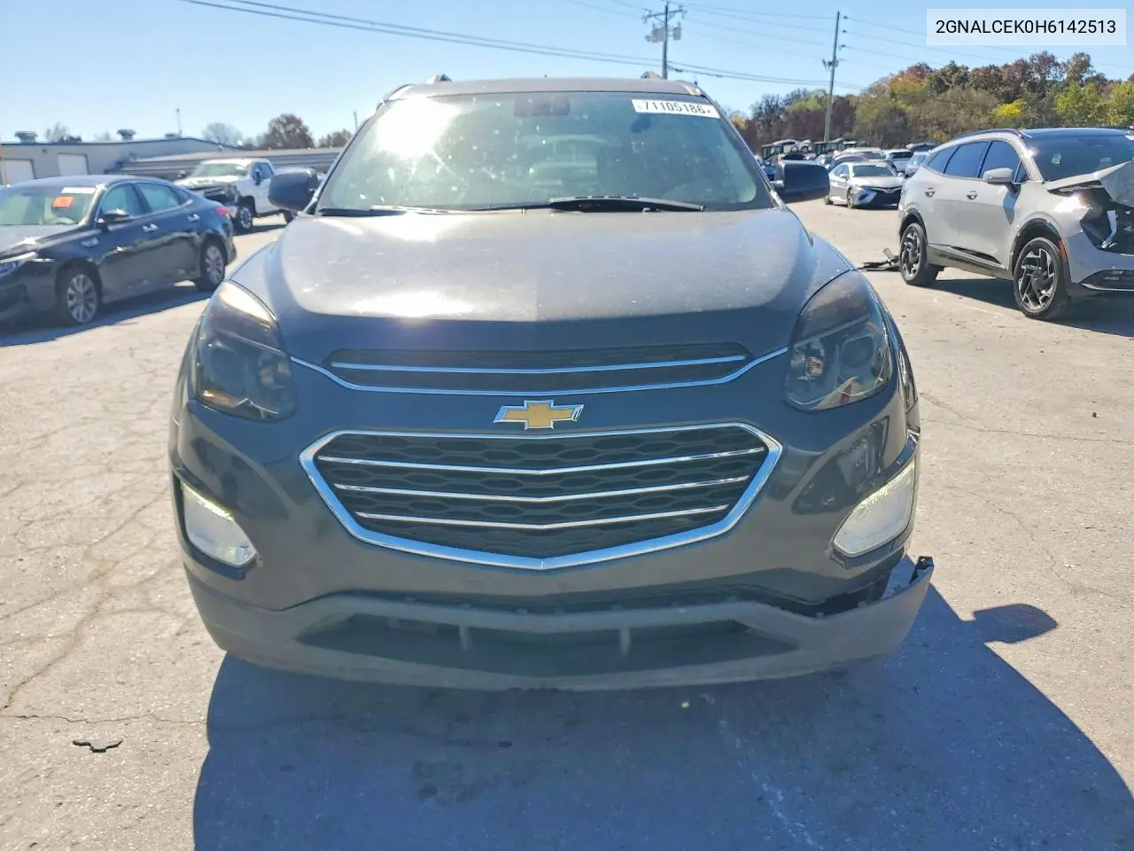 2017 CHEVROLET EQUINOX VIN 2GNALCEK0H6142513 — фото 5