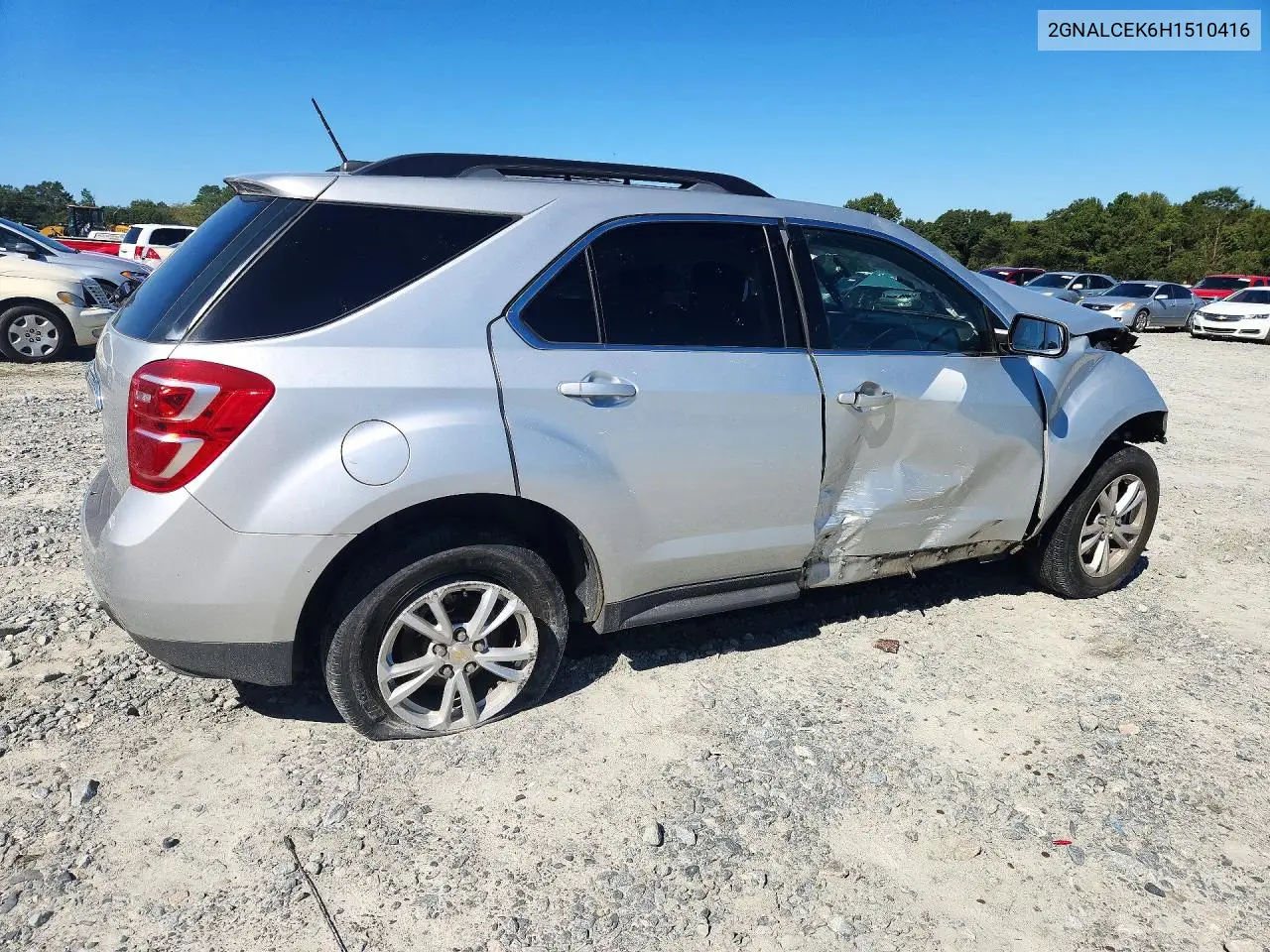 2017 CHEVROLET EQUINOX VIN 2GNALCEK6H1510416 — фото 3