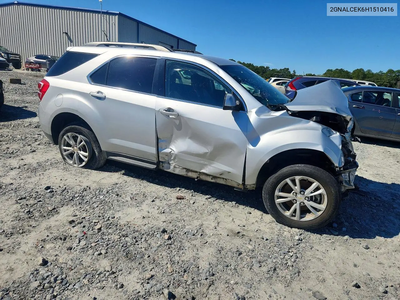 2017 CHEVROLET EQUINOX VIN 2GNALCEK6H1510416 — фото 4