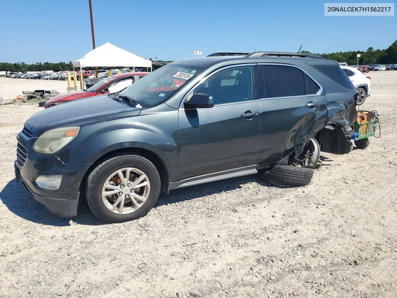 CHEVROLET EQUINOX 2017, VIN 2GNALCEK7H1562217