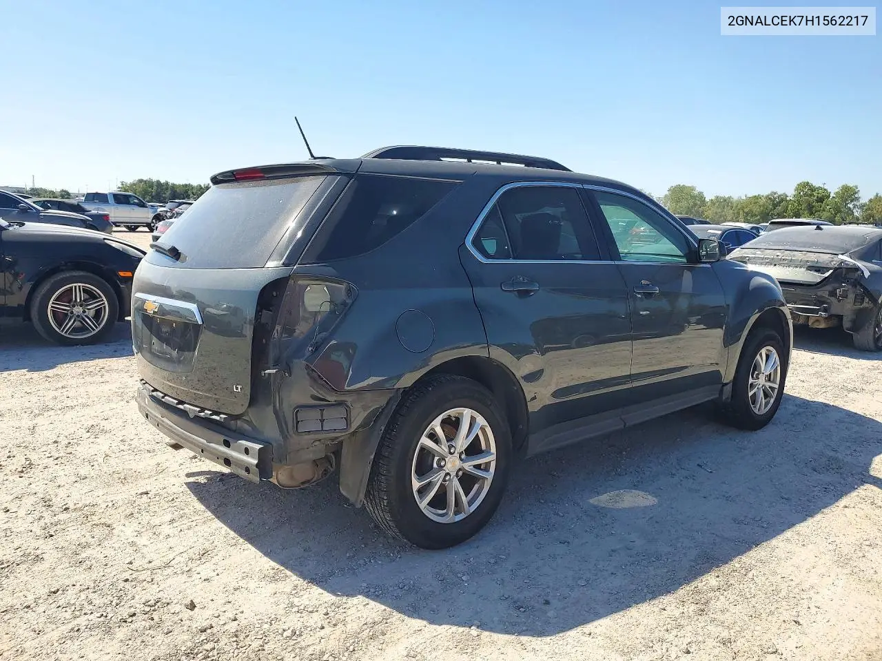 2017 CHEVROLET EQUINOX VIN 2GNALCEK7H1562217 — фото 3