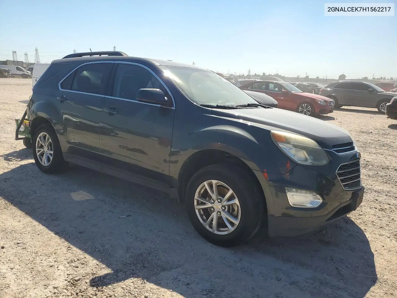 2017 CHEVROLET EQUINOX VIN 2GNALCEK7H1562217 — фото 4