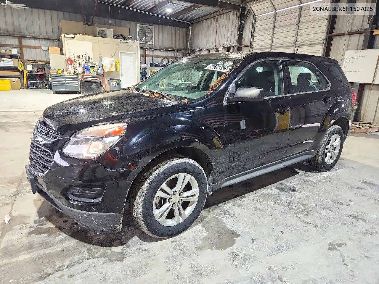 CHEVROLET EQUINOX 2017, VIN 2GNALBEK6H1507025
