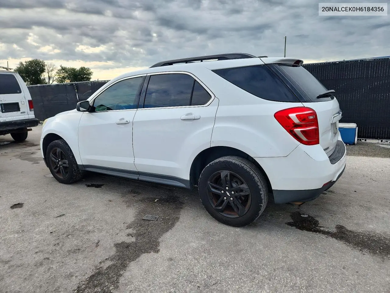 2017 CHEVROLET EQUINOX VIN 2GNALCEK0H6184356 — фото 2
