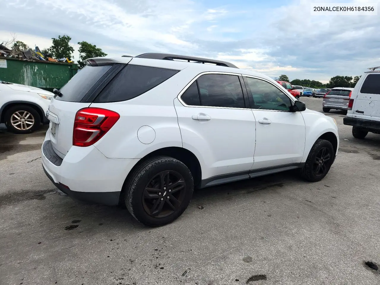 2017 CHEVROLET EQUINOX VIN 2GNALCEK0H6184356 — фото 3