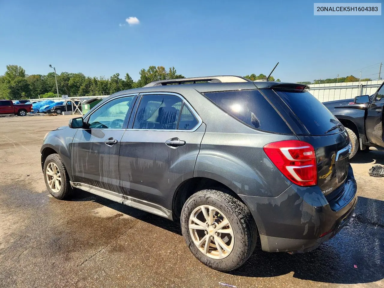 2017 CHEVROLET EQUINOX VIN 2GNALCEK5H1604383 — фото 2