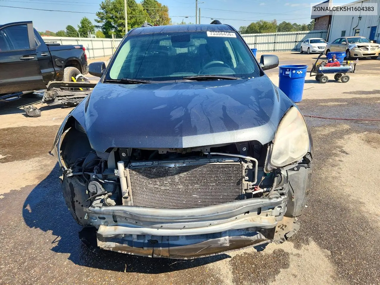 2017 CHEVROLET EQUINOX VIN 2GNALCEK5H1604383 — фото 5