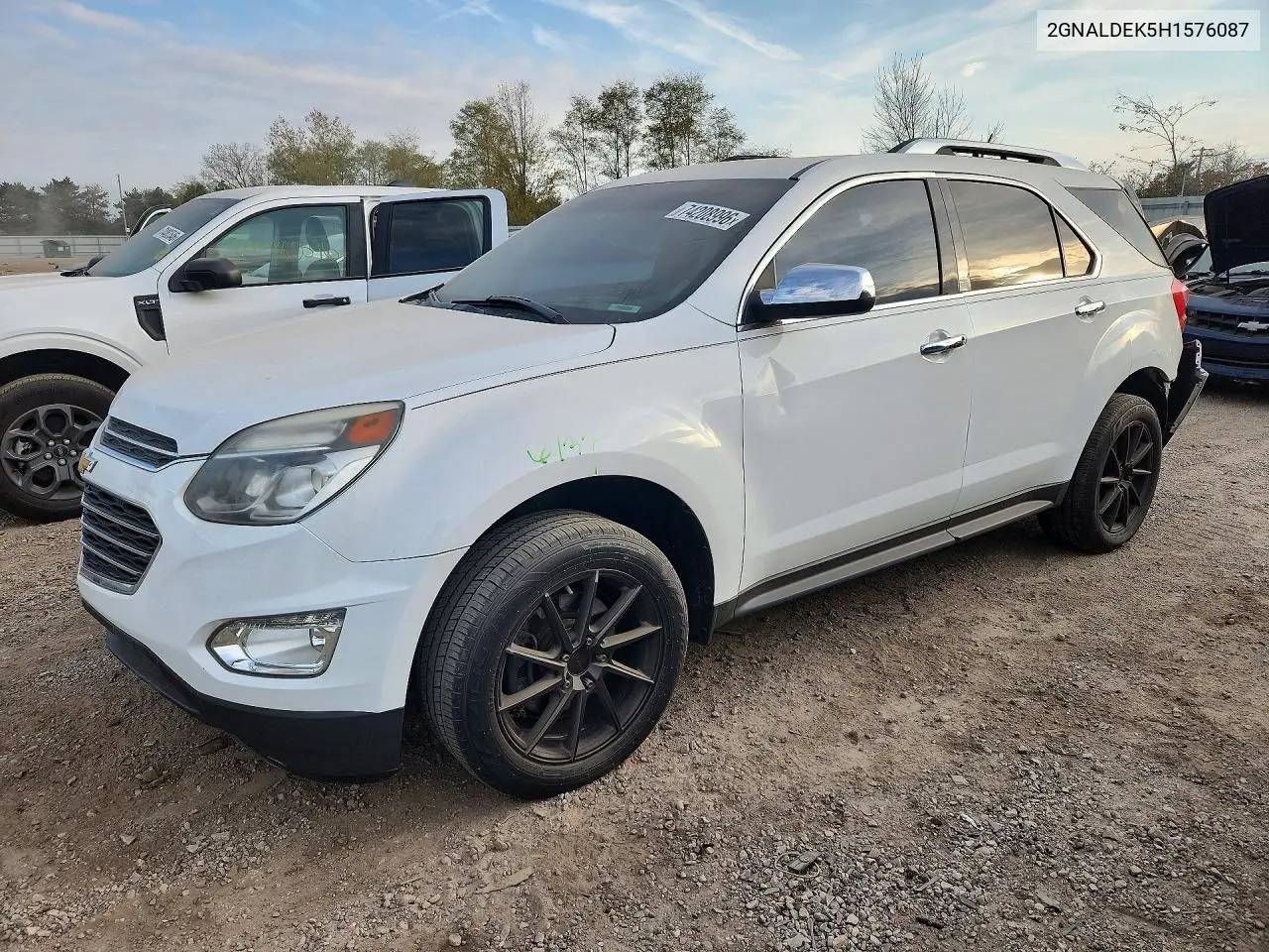 CHEVROLET EQUINOX 2017, VIN 2GNALDEK5H1576087