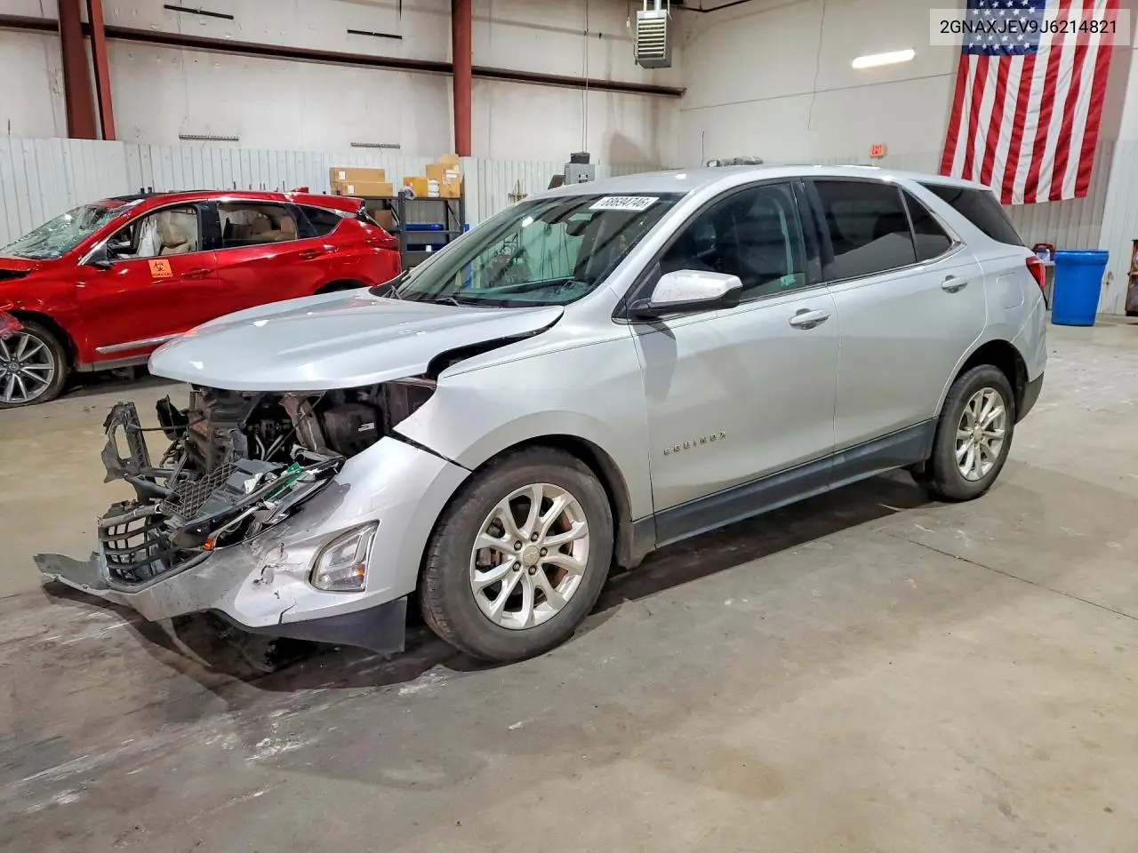 CHEVROLET EQUINOX 2018, VIN 2GNAXJEV9J6214821