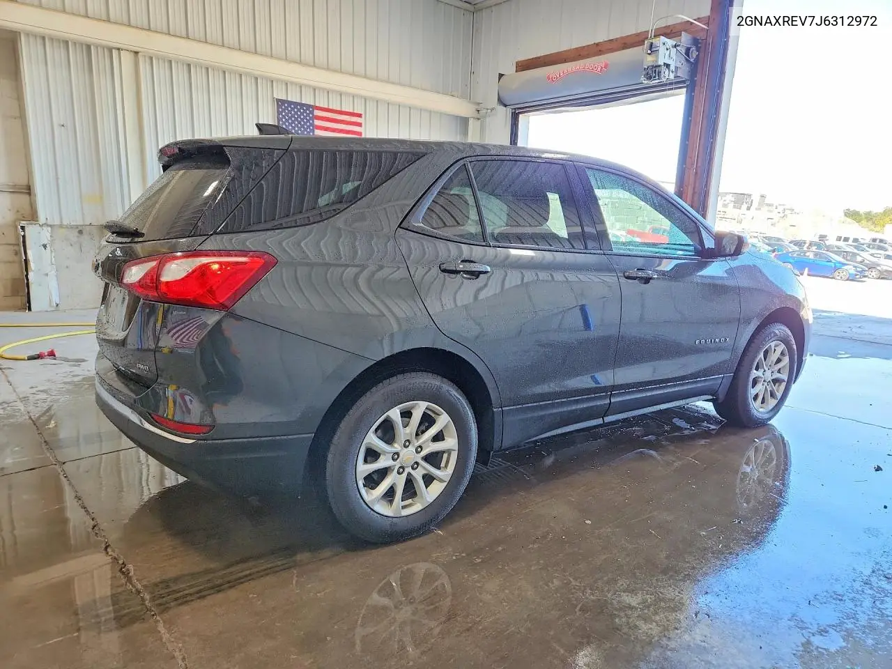 2018 CHEVROLET EQUINOX VIN 2GNAXREV7J6312972 — фото 3