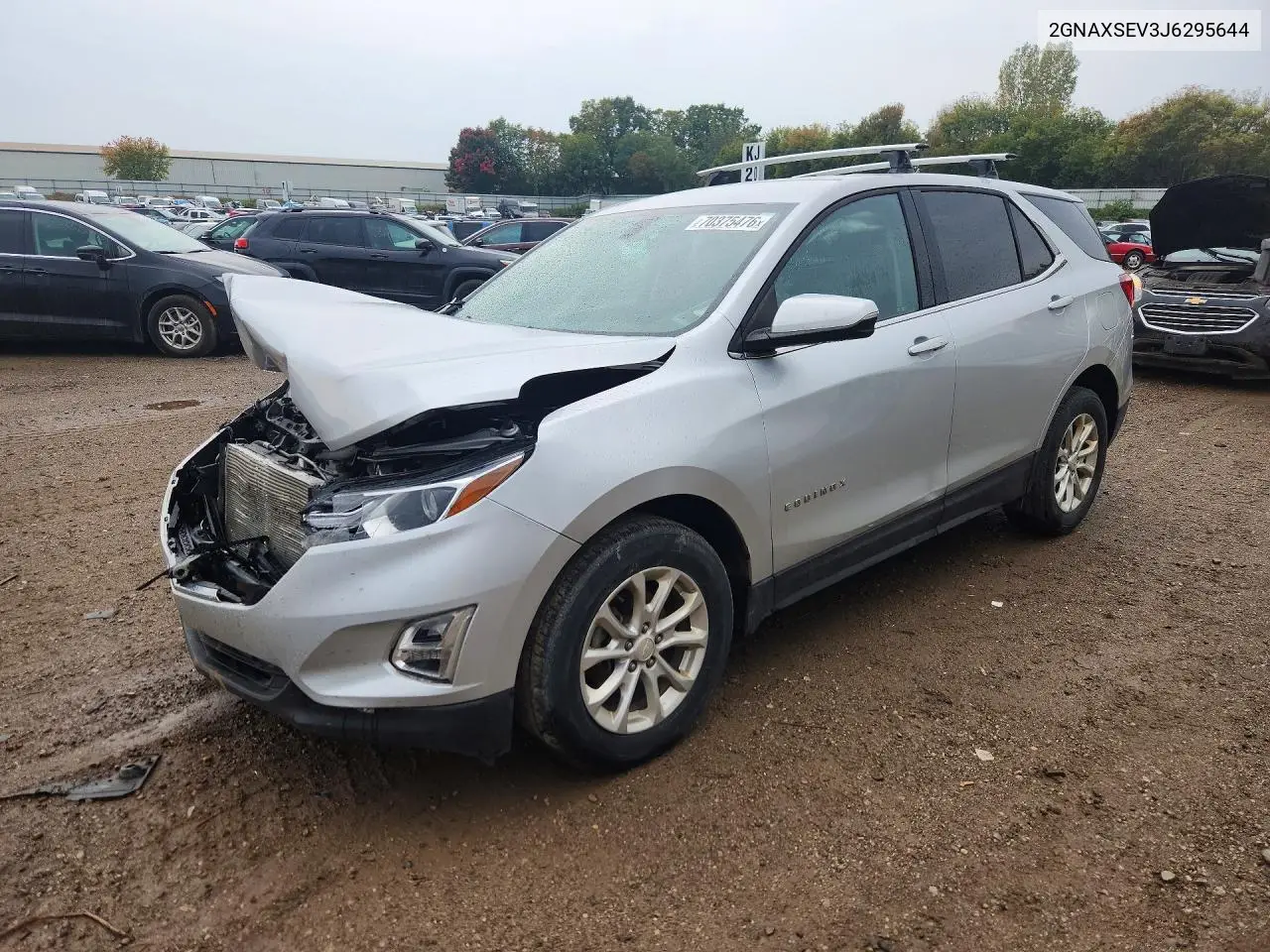 CHEVROLET EQUINOX 2018, VIN 2GNAXSEV3J6295644