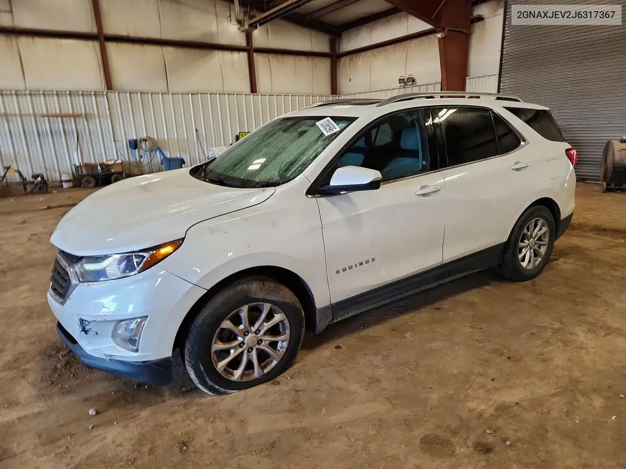 CHEVROLET EQUINOX 2018, VIN 2GNAXJEV2J6317367