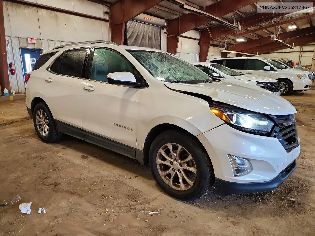 2018 CHEVROLET EQUINOX VIN 2GNAXJEV2J6317367 — фото 4