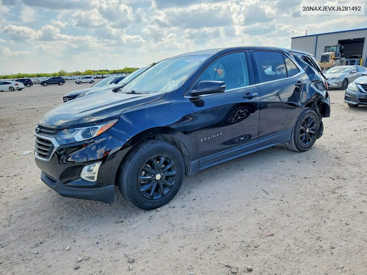 CHEVROLET EQUINOX 2018, VIN 2GNAXJEVXJ6281492