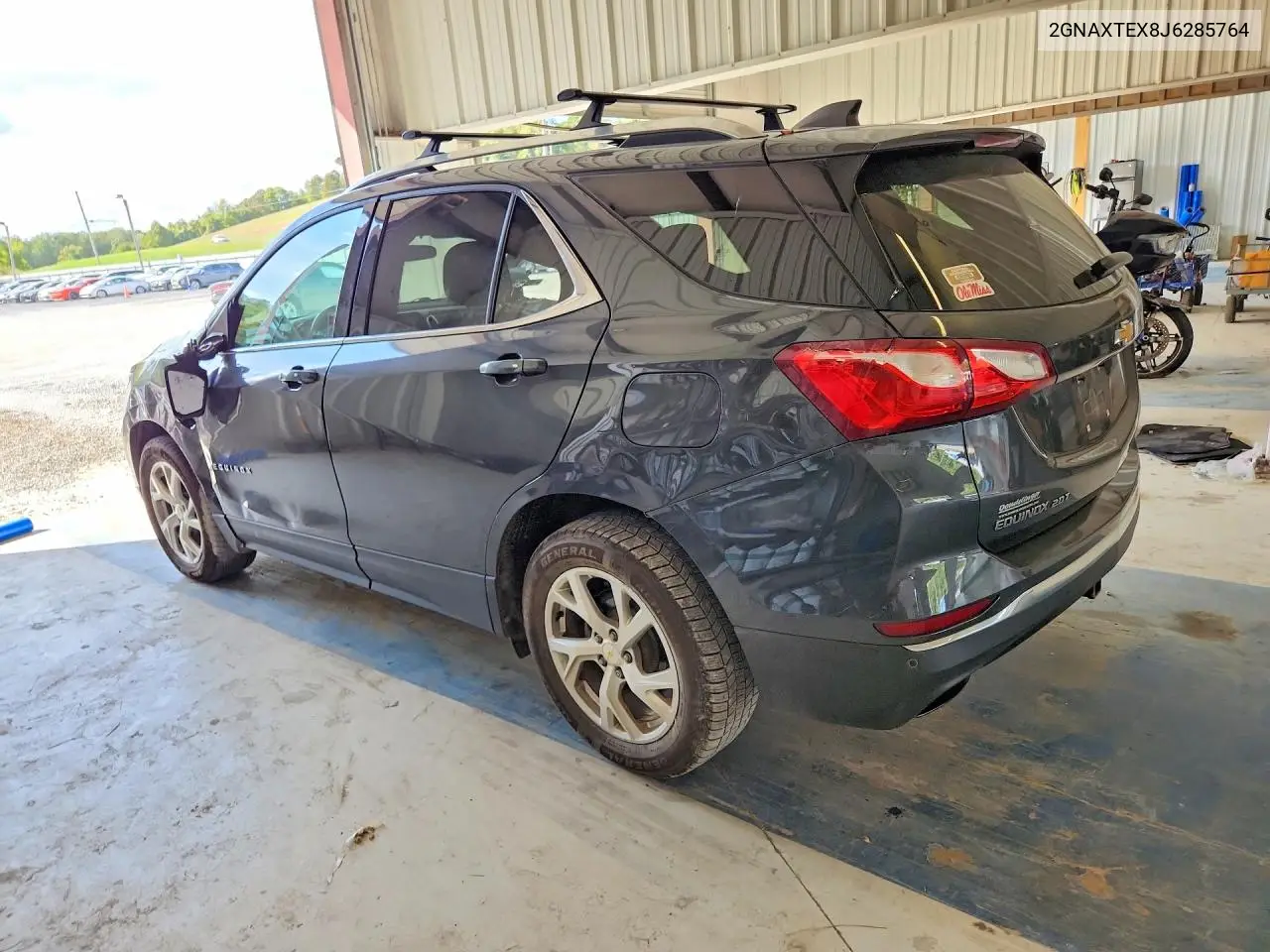 2018 CHEVROLET EQUINOX VIN 2GNAXTEX8J6285764 — фото 2