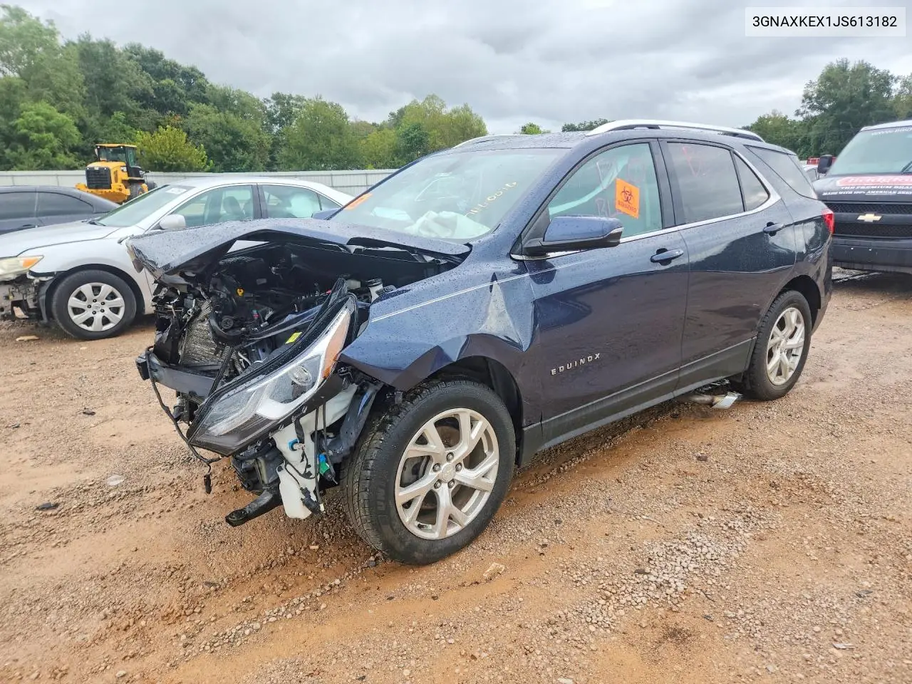 CHEVROLET EQUINOX 2018, VIN 3GNAXKEX1JS613182