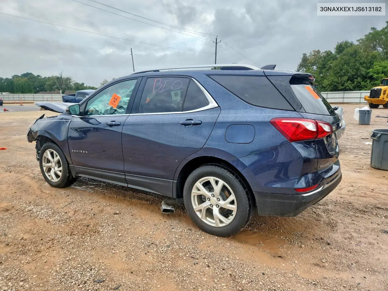 2018 CHEVROLET EQUINOX VIN 3GNAXKEX1JS613182 — фото 2