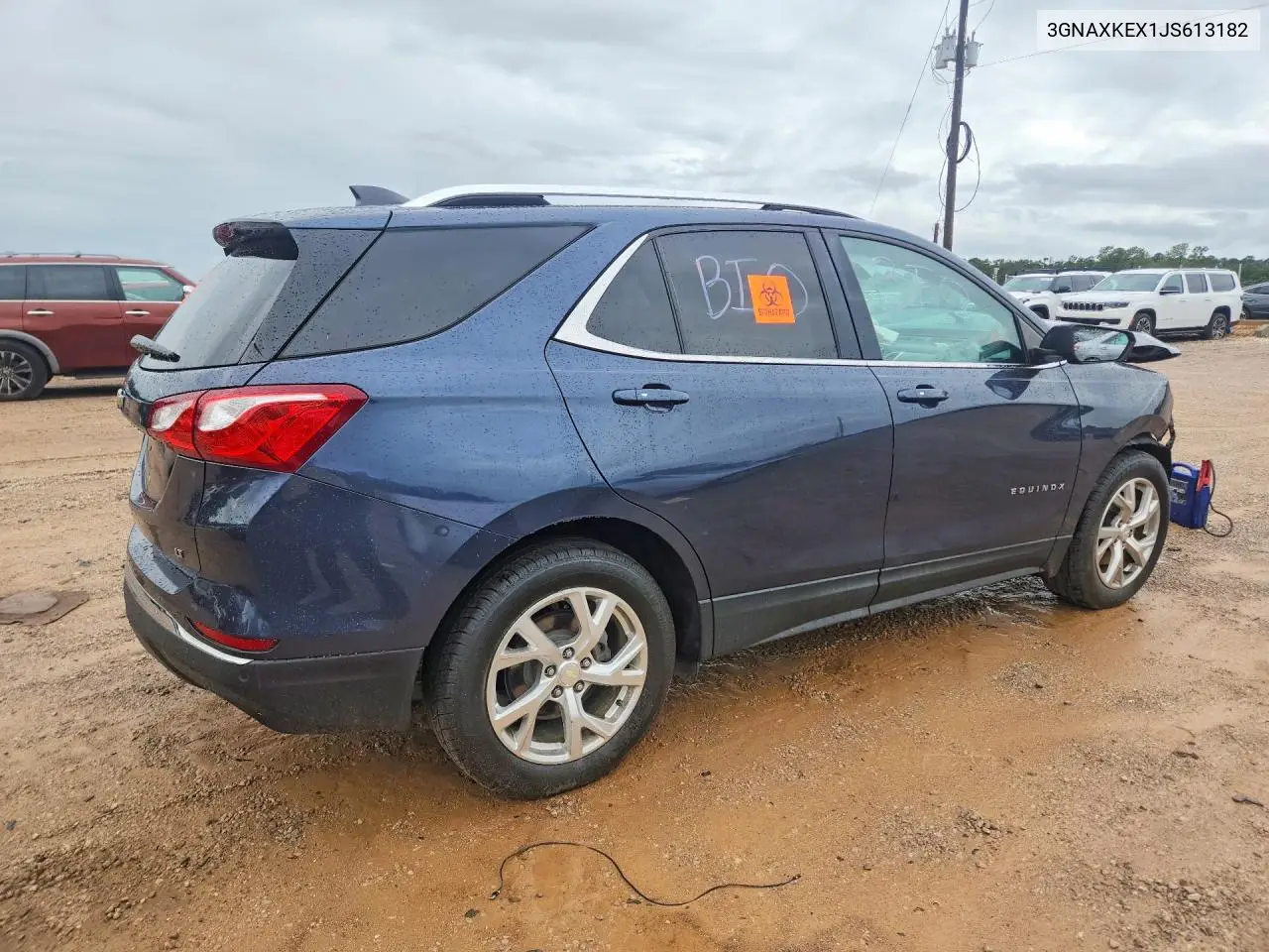 2018 CHEVROLET EQUINOX VIN 3GNAXKEX1JS613182 — фото 3