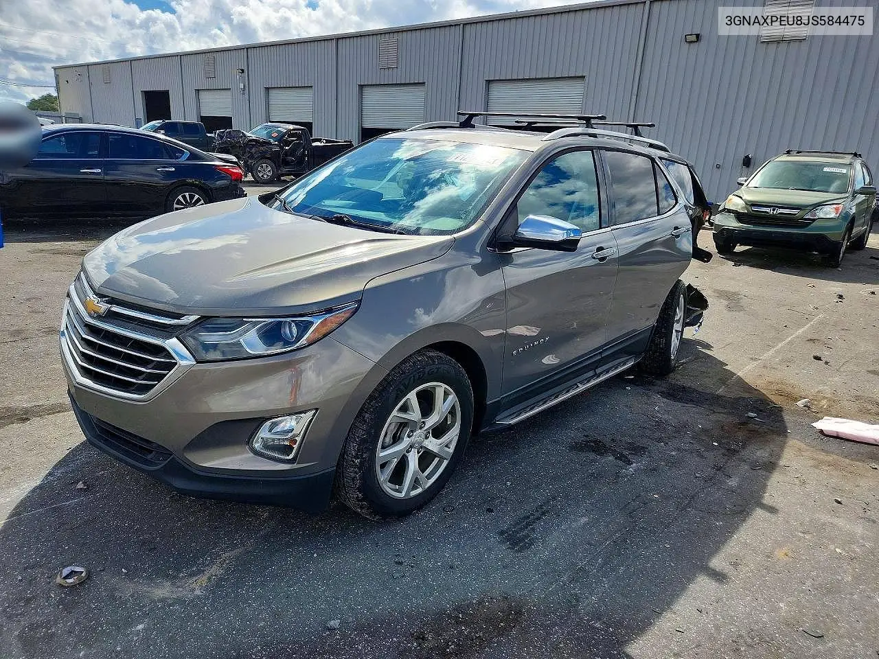 CHEVROLET EQUINOX 2018, VIN 3GNAXPEU8JS584475