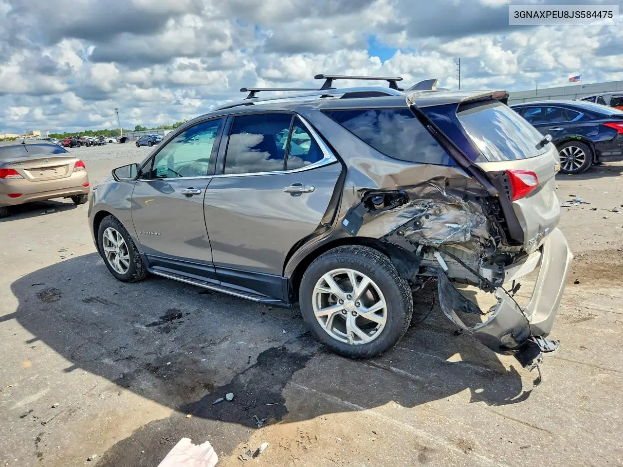2018 CHEVROLET EQUINOX VIN 3GNAXPEU8JS584475 — фото 2