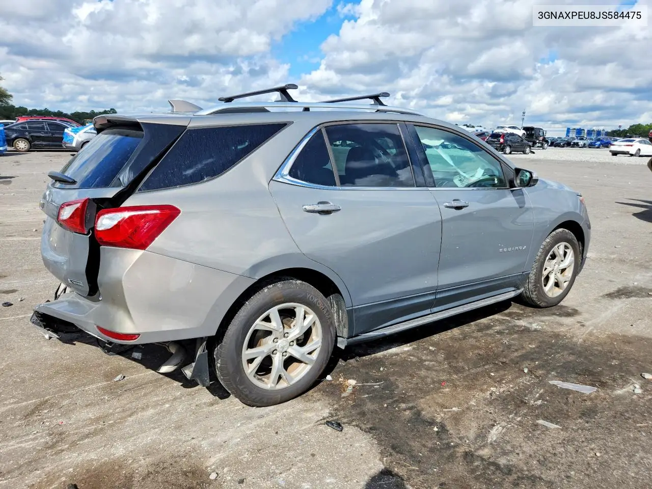 2018 CHEVROLET EQUINOX VIN 3GNAXPEU8JS584475 — фото 3