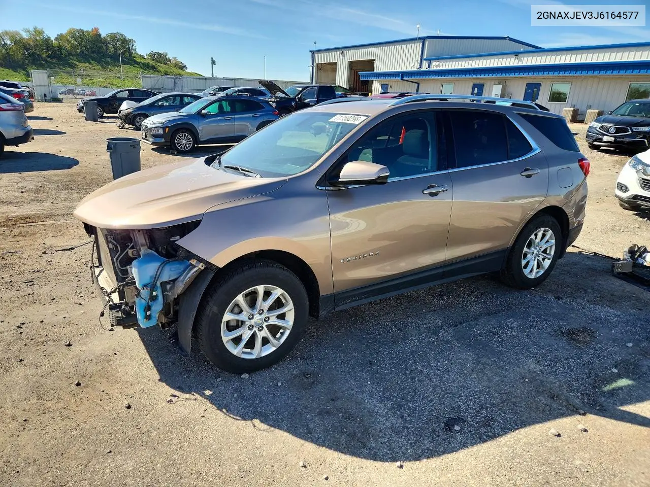 CHEVROLET EQUINOX 2018, VIN 2GNAXJEV3J6164577