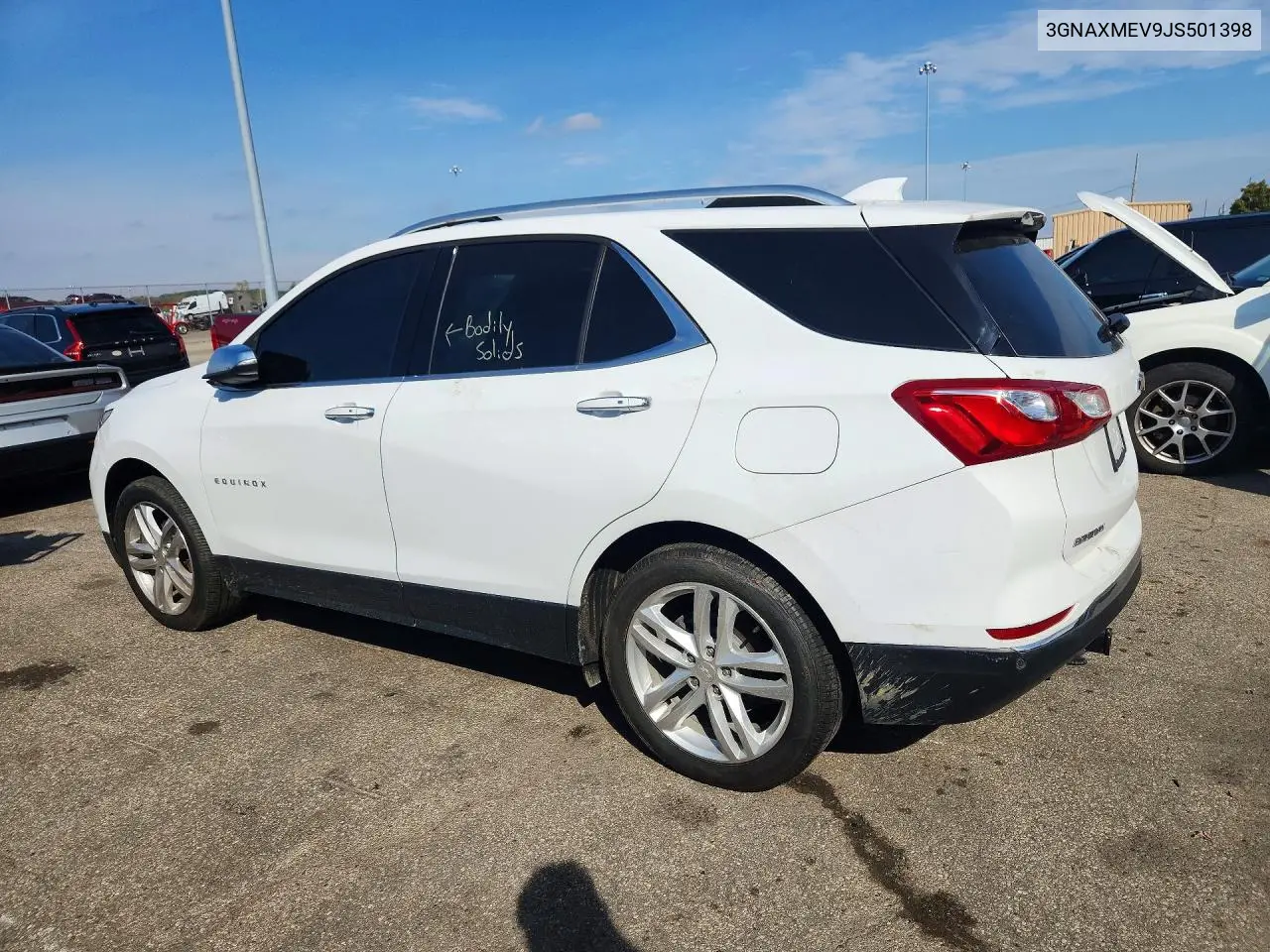2018 CHEVROLET EQUINOX VIN 3GNAXMEV9JS501398 — фото 2