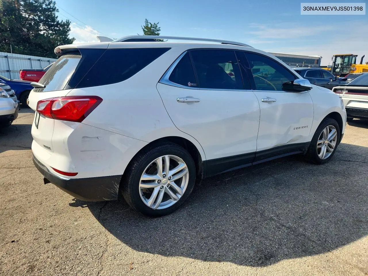 2018 CHEVROLET EQUINOX VIN 3GNAXMEV9JS501398 — фото 3