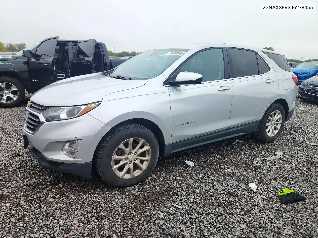 CHEVROLET EQUINOX 2018, VIN 2GNAXSEV3J6278455