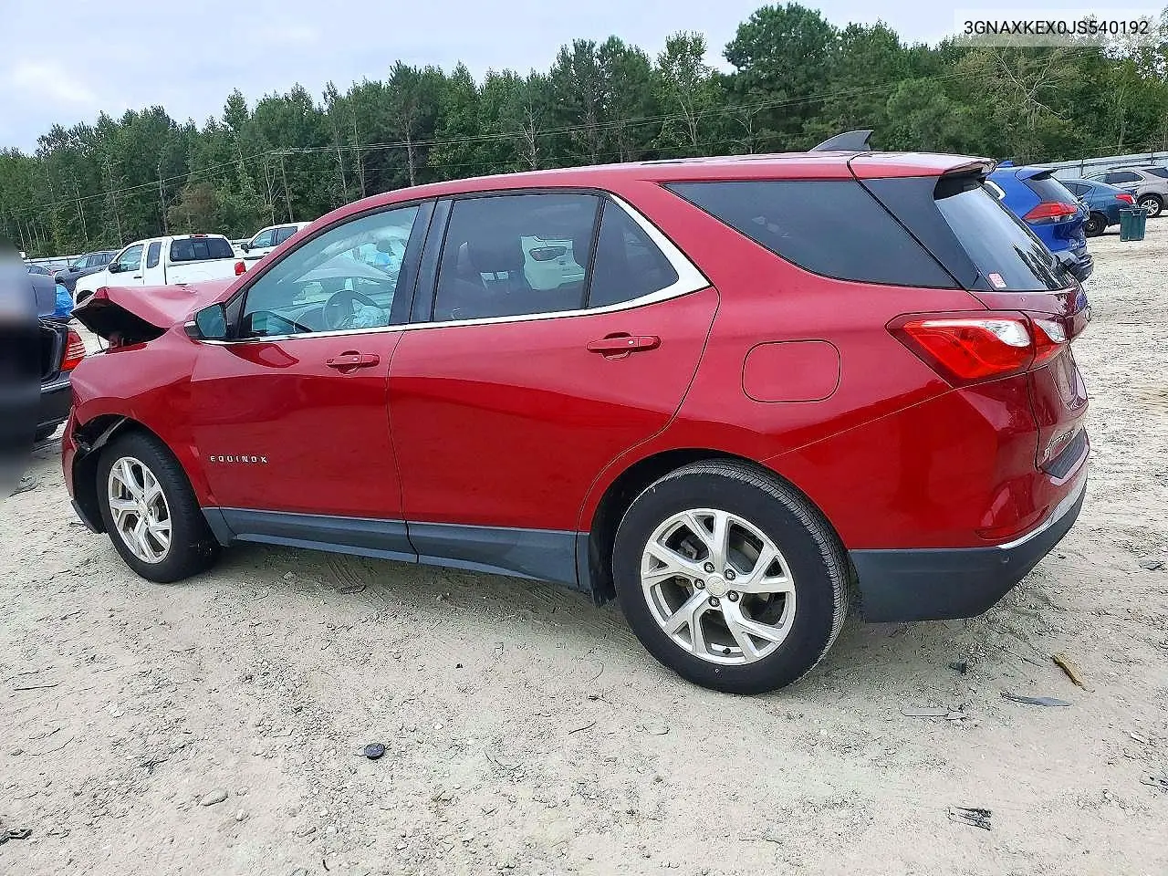2018 CHEVROLET EQUINOX VIN 3GNAXKEX0JS540192 — фото 3