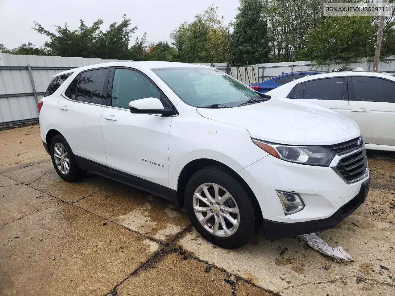 2018 CHEVROLET EQUINOX VIN 3GNAXJEVXJS569711 — фото 4