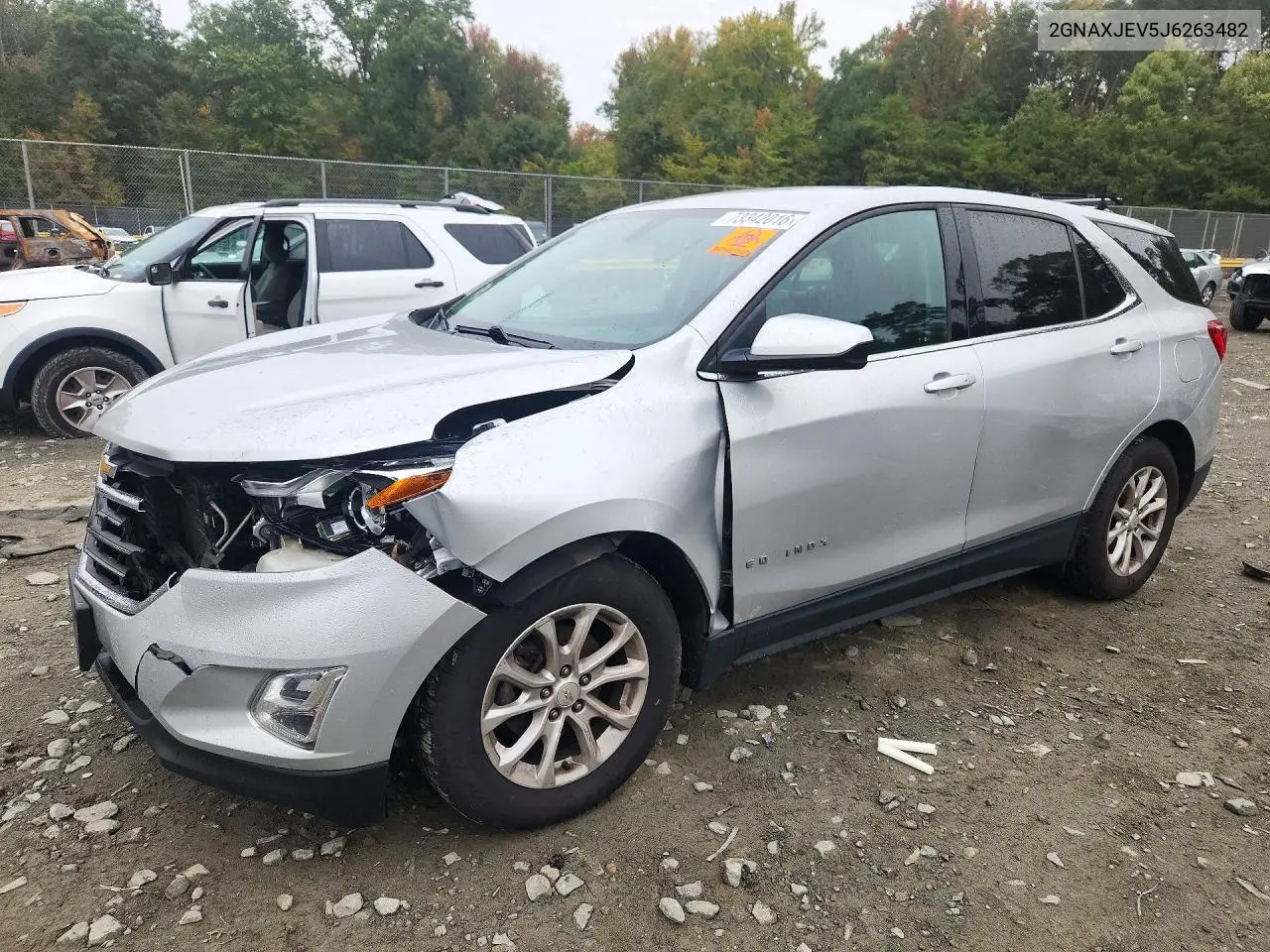 CHEVROLET EQUINOX 2018, VIN 2GNAXJEV5J6263482