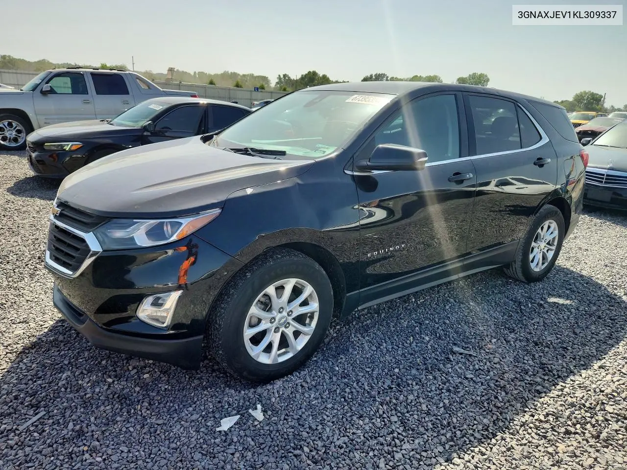 CHEVROLET EQUINOX 2019, VIN 3GNAXJEV1KL309337