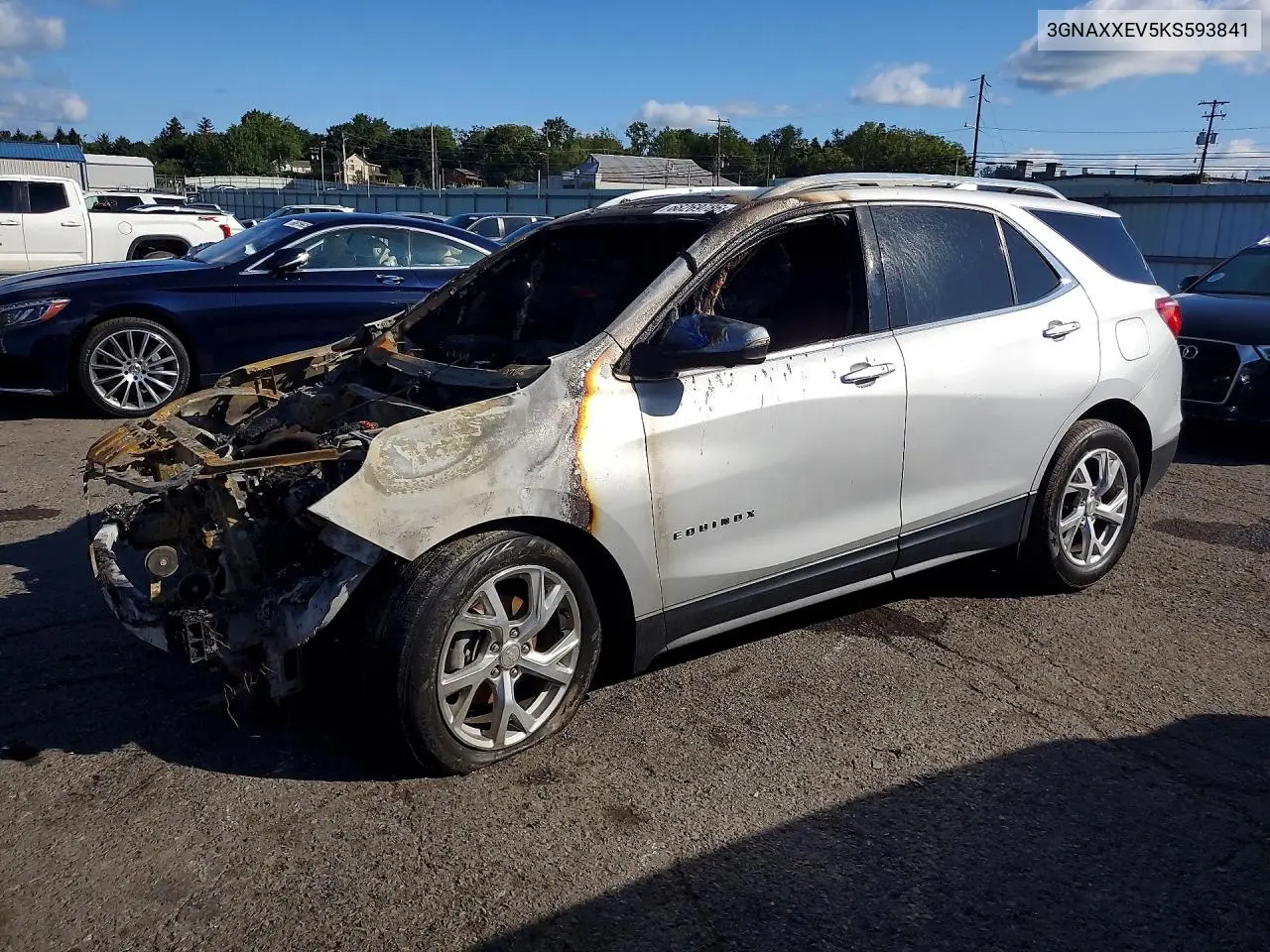 CHEVROLET EQUINOX 2019, VIN 3GNAXXEV5KS593841