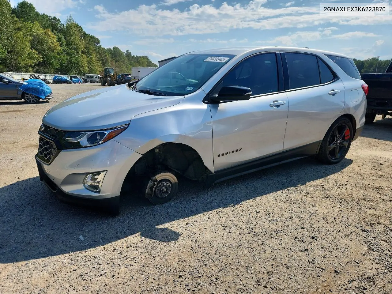 CHEVROLET EQUINOX 2019, VIN 2GNAXLEX3K6223870