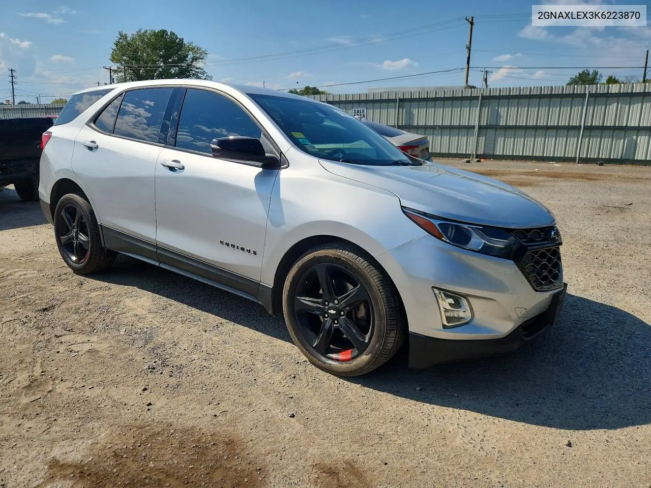 2019 CHEVROLET EQUINOX VIN 2GNAXLEX3K6223870 — фото 4