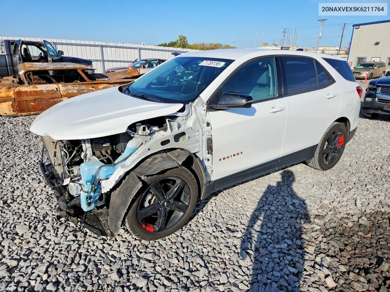 CHEVROLET EQUINOX 2019, VIN 2GNAXVEX5K6211764