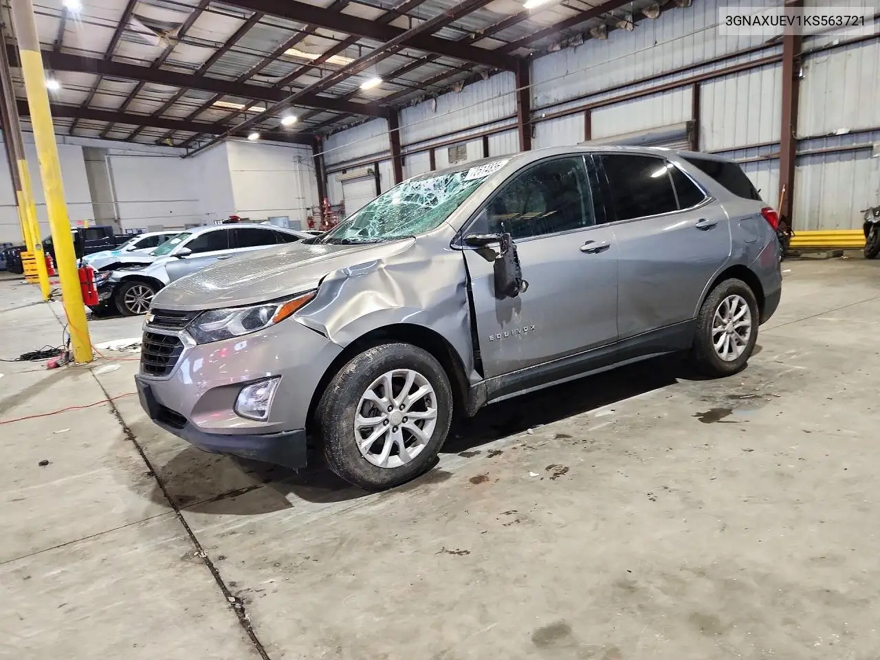 CHEVROLET EQUINOX 2019, VIN 3GNAXUEV1KS563721