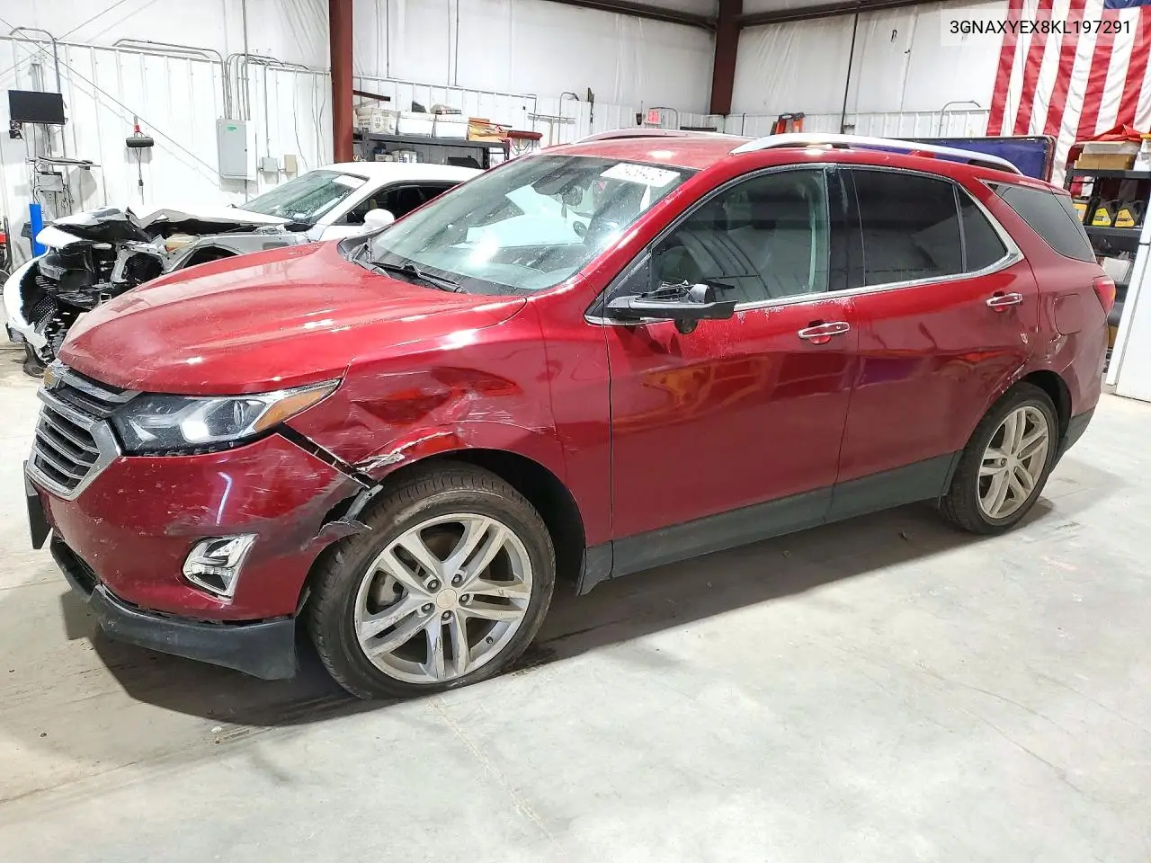 CHEVROLET EQUINOX 2019, VIN 3GNAXYEX8KL197291