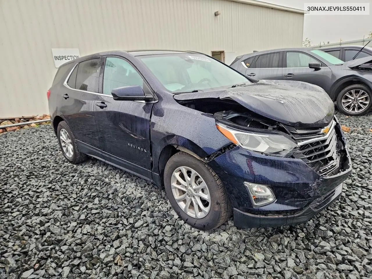 2020 CHEVROLET EQUINOX VIN 3GNAXJEV9LS550411 — фото 4