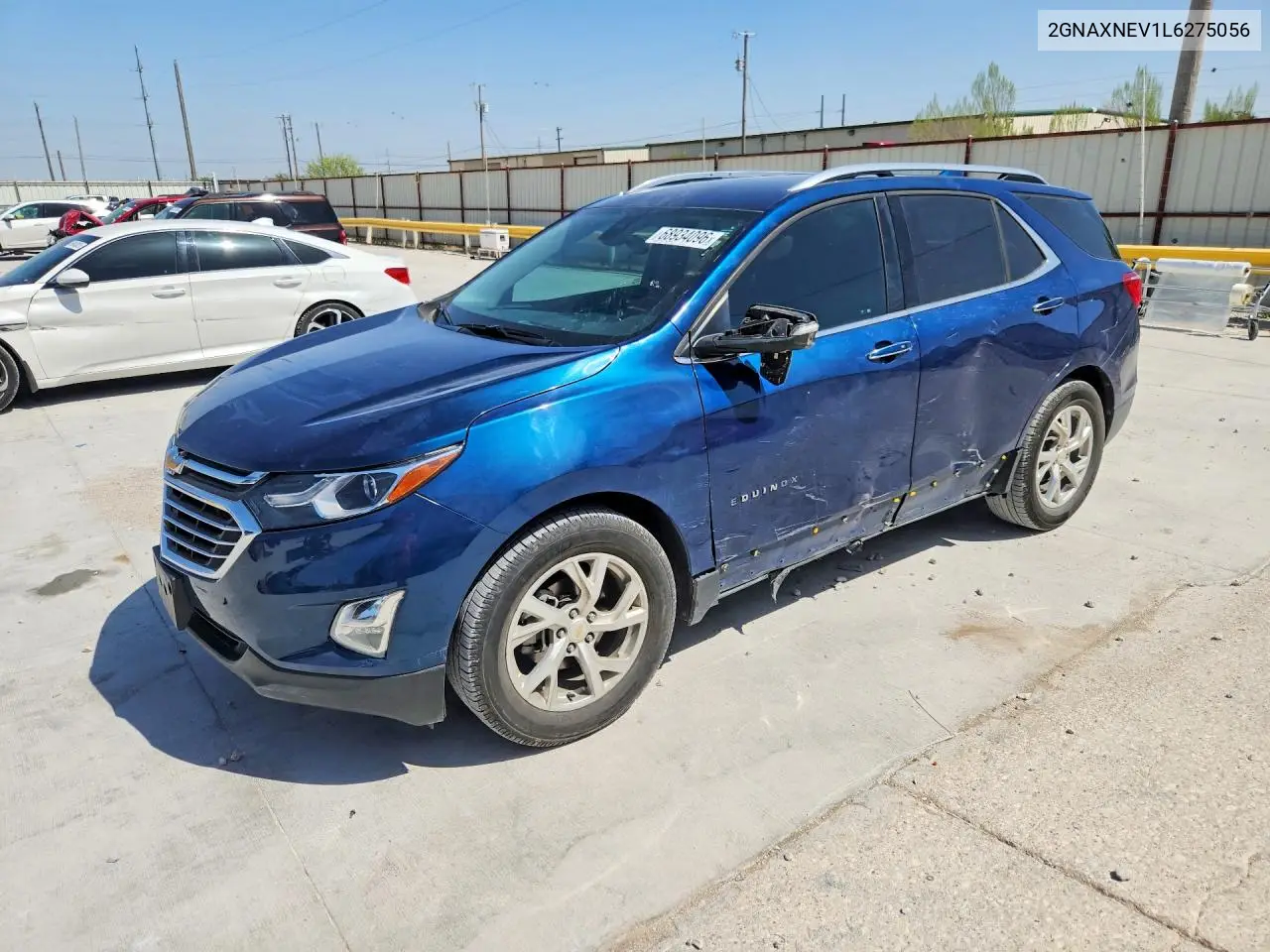CHEVROLET EQUINOX 2020, VIN 2GNAXNEV1L6275056