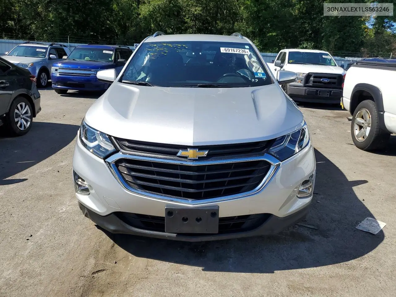 2020 CHEVROLET EQUINOX VIN 3GNAXLEX1LS563246 — фото 5