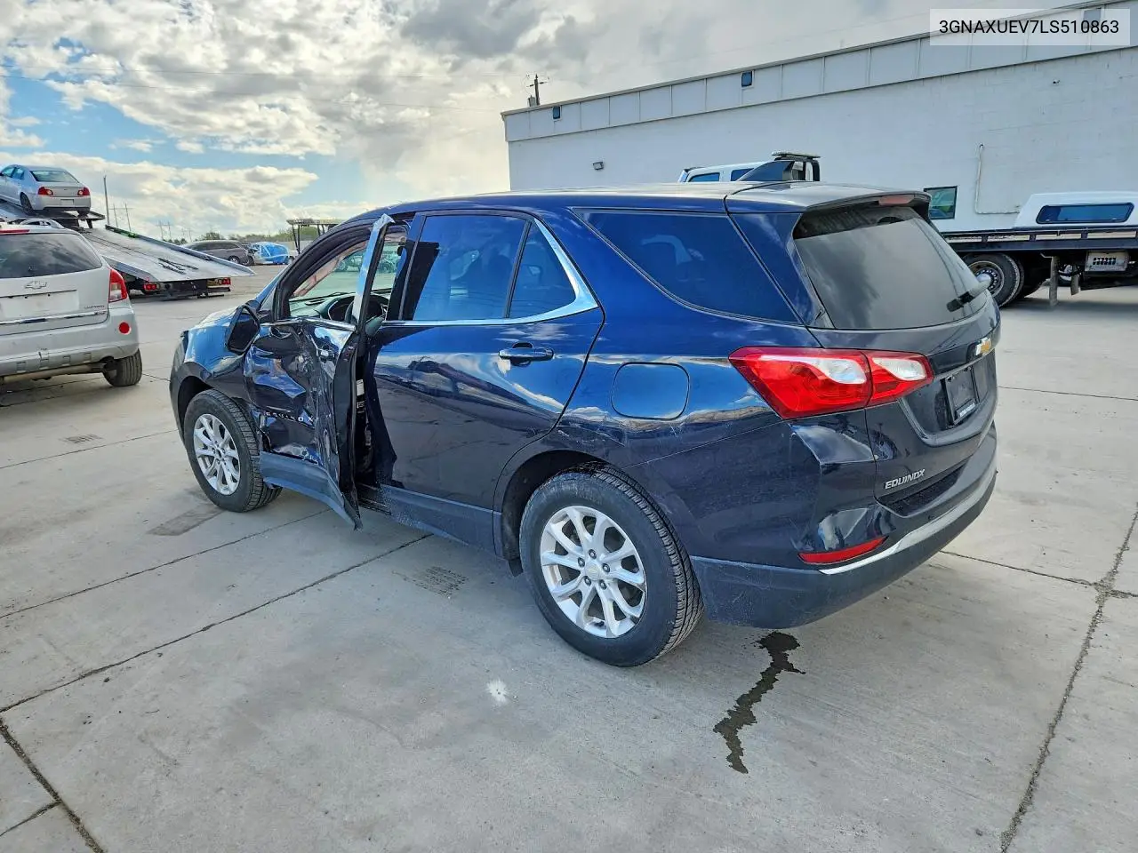 2020 CHEVROLET EQUINOX VIN 3GNAXUEV7LS510863 — фото 5